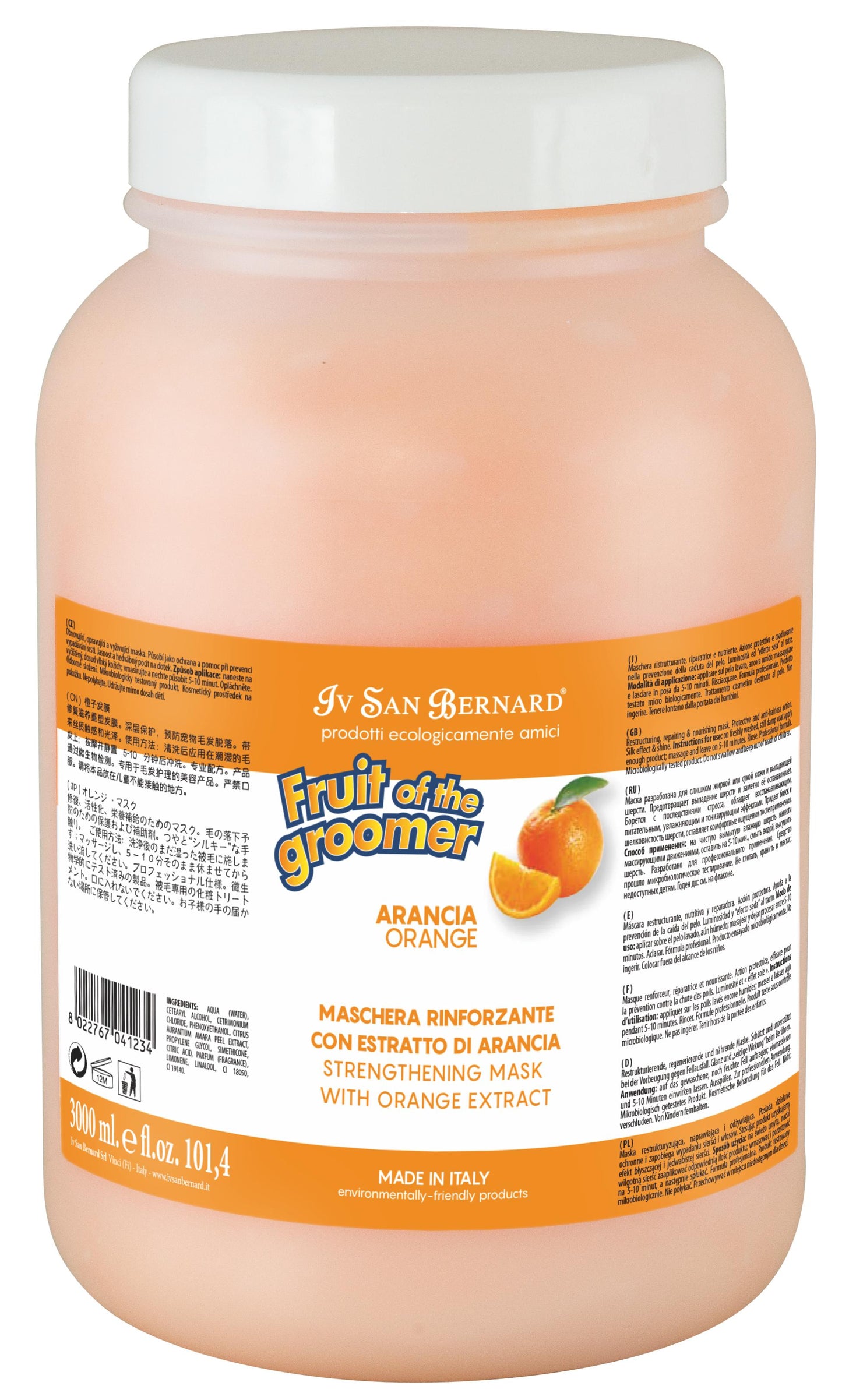 Iv San Bernard-Fruit: Orange(Arancia) SH/CON[伊珊娜-水果系列: 柳橙香波/护毛素] image 8