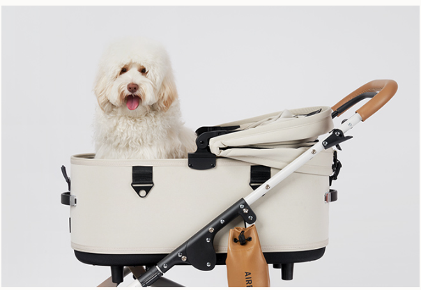 Airbuggy Dome 3 Urban White  Pet Carrier-PremierL[Airbuggy Dome3宠物推车-超限定城市白-大号] image 2