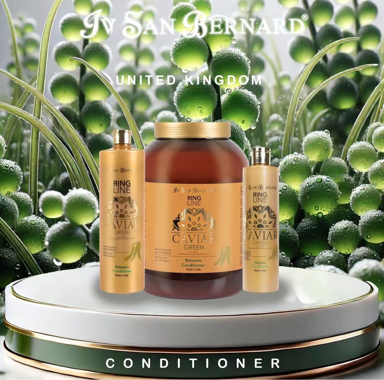 Iv San Bernard-Caviar Green: Caviar Conditioner Mask[伊珊娜-卡维尔海葡萄赛级系列: 护毛素] image 0