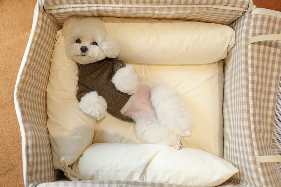 Ba&ttang-Basic Cozy Mung Seat + Cushion:3color[Ba&ttang-车载/出行小窝+内垫:3色可选] image 3