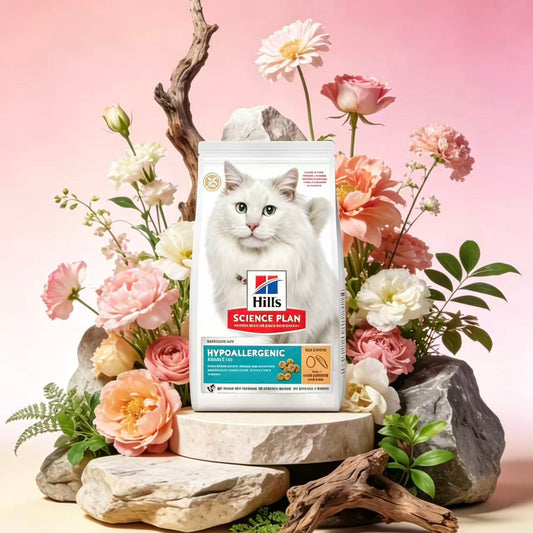 Hill's Hypoallergenic Adult Dry Cat Food[Hill's低敏成猫干粮/鸡蛋昆虫蛋白配方-玻璃胃/祛泪痕专用]