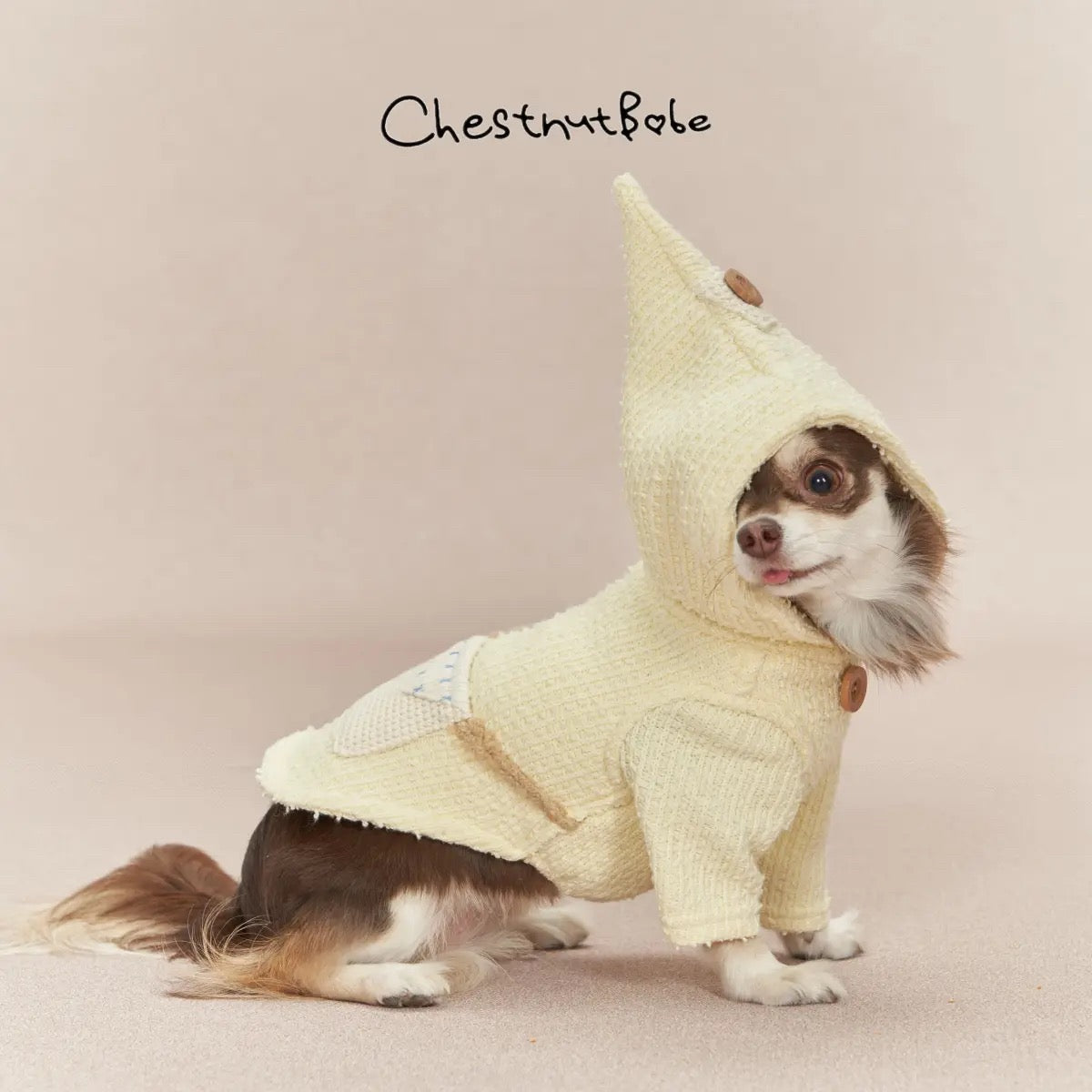 Chestnutbabe-Yellow huddie[Chestnutbabe-黄色帽衫] image 0