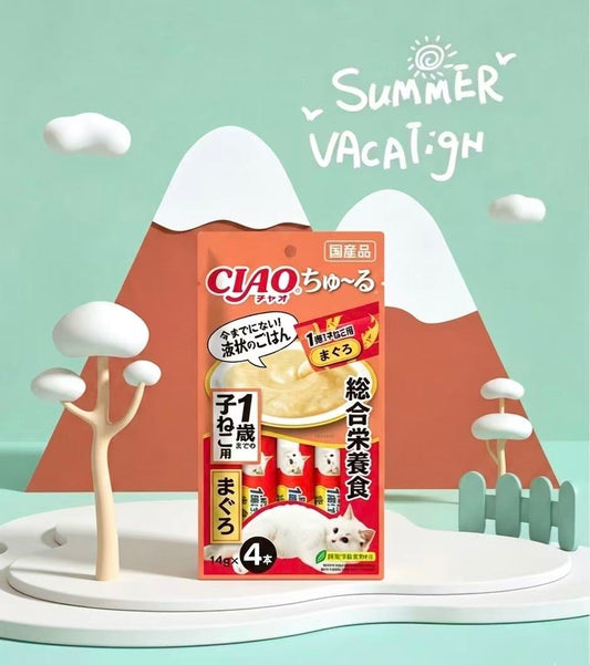 CIAO Multi-Nutrition Kitten Paste[CIAO 幼猫综合营养猫条｜1岁以内专用]