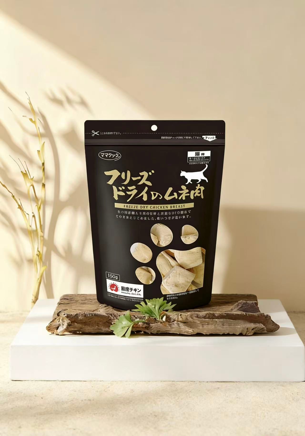MamaCook CatTreat-Freeze-Dried Chicken Breast:150g[但马猫用零食-冻干鸡胸肉:150g]