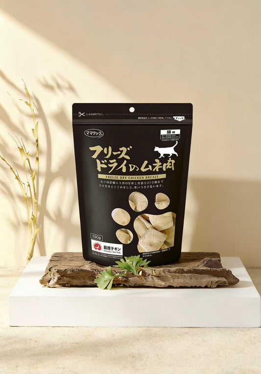 MamaCook CatTreat-Freeze-Dried Chicken Breast:150g[但马猫用零食-冻干鸡胸肉:150g]
