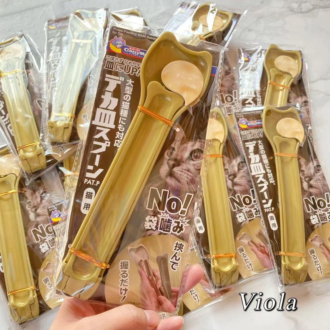 Cattyman-Paste Feeding Spoon[Cattyman-猫条喂食勺] image 1