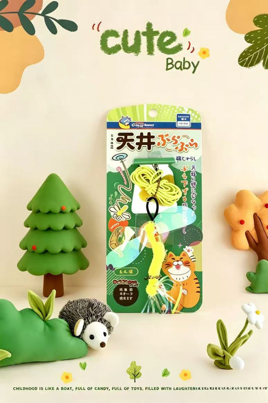 Cattyman FLYING JARENEKO CAT TOY-3Types[Cattyman天井-垂掉系列玩具-3款可选]