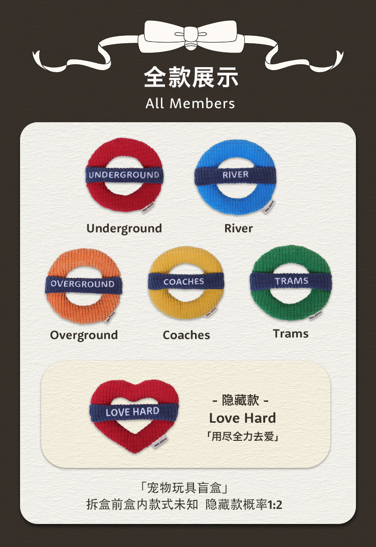 NotAlone-London Traffic Pet Plush Toy Blind Box[不孤岛-伦敦交通宠物发声玩具盲盒] image 2