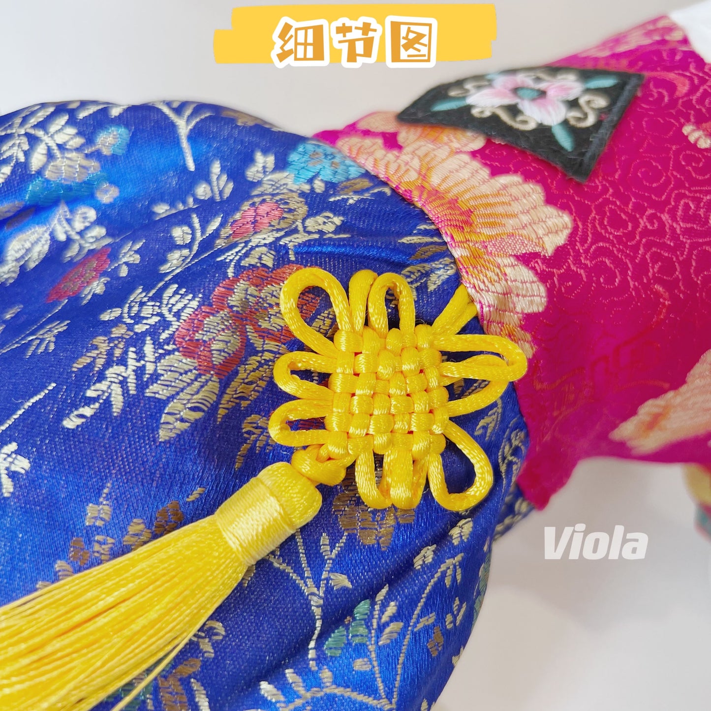 Pet Traditional Costumes[宠物绣花传统服饰-情侣款] image 3