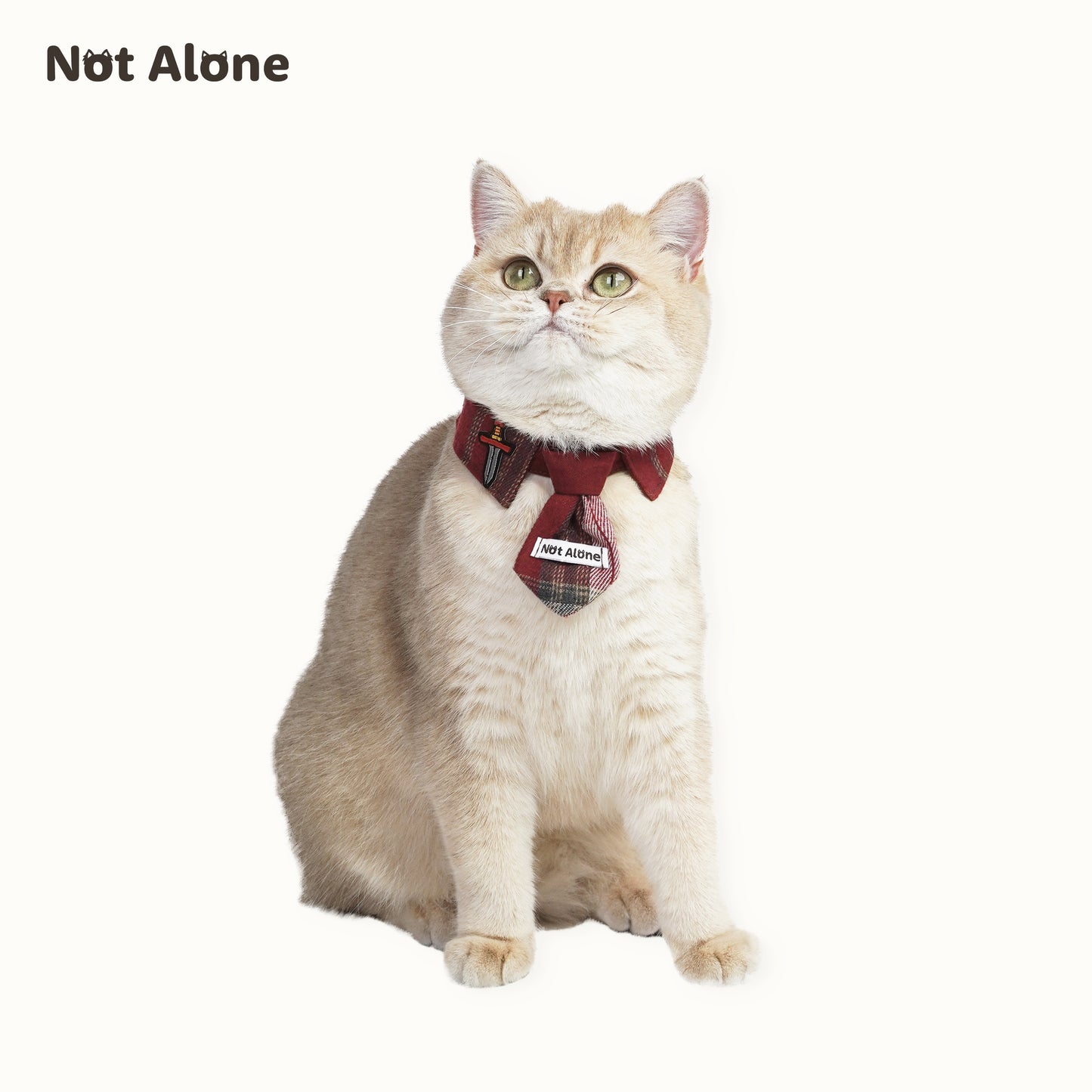 NotAlone-Magic House Pet Bib[不孤岛-魔法学院系列哈利波特风宠物格纹领带] image 1