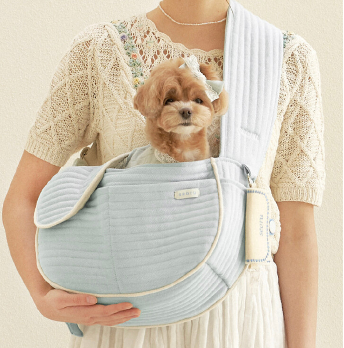 Seoru-Pet Carrier Bag[Seoru-宠物外出包3款S/M+内垫] image 7