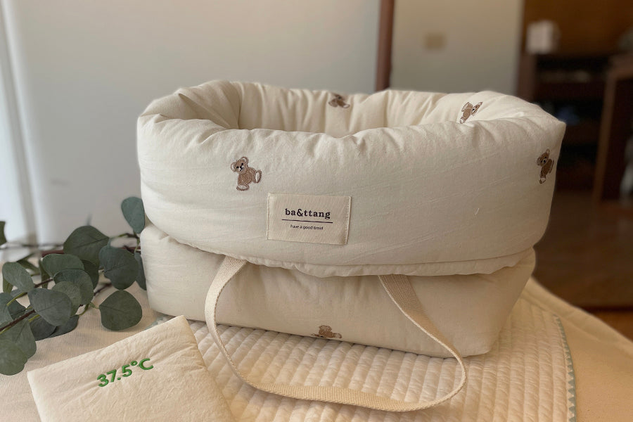 Ba&ttang-Teddy Bear Stroller Seat & Bag[Ba&ttang-百变出行包:可成为推车内垫] image 11