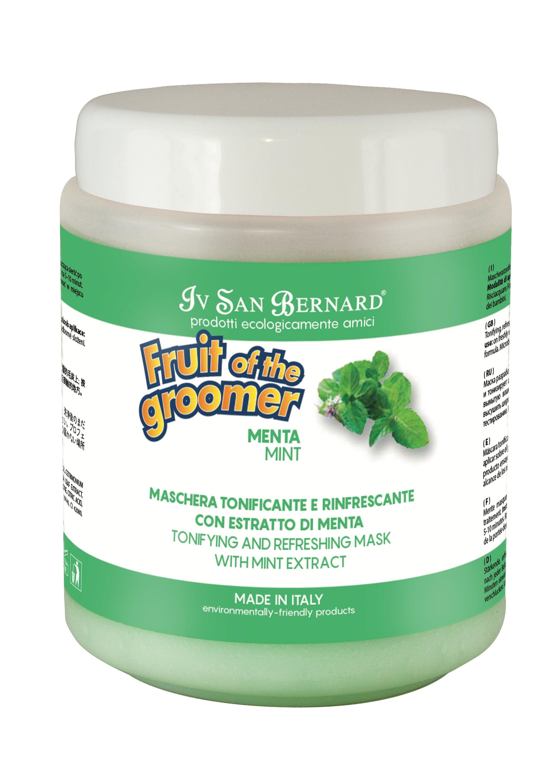 Iv San Bernard-Fruit: Mint(Menta) SH/CON[伊珊娜-水果系列: 薄荷香波/护毛素] image 7