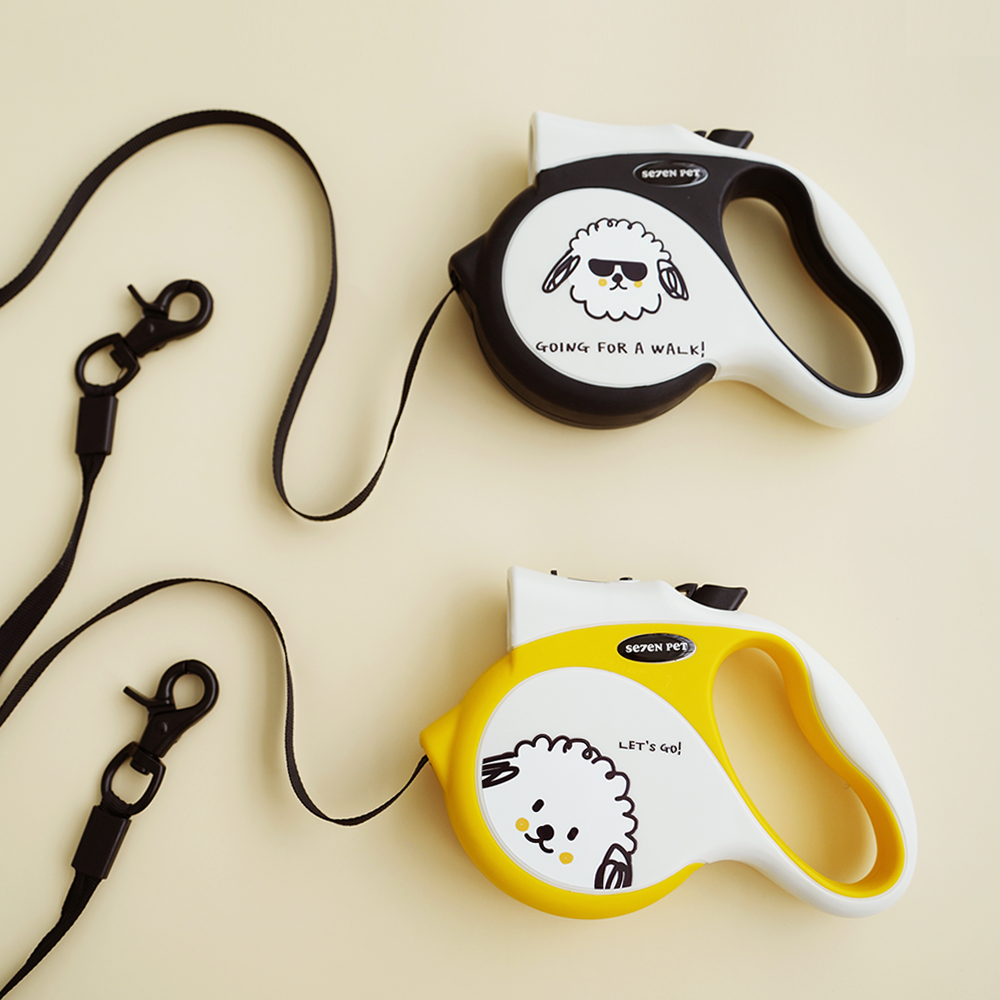 SEVEN PET- LED LIGHT RETRA CTABLE LEASH[闪亮LED自动牵引绳3米长] image 6