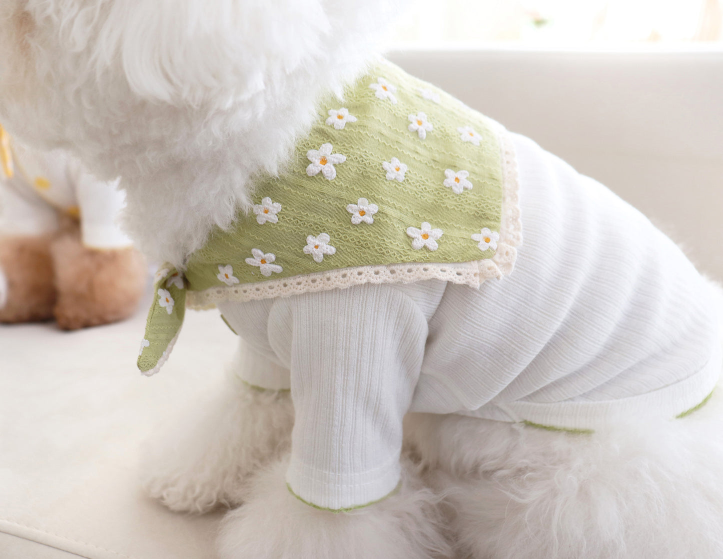 Durang Rurang Flower Coat[韩国Durang Rurang碎花领小衣服] image 4