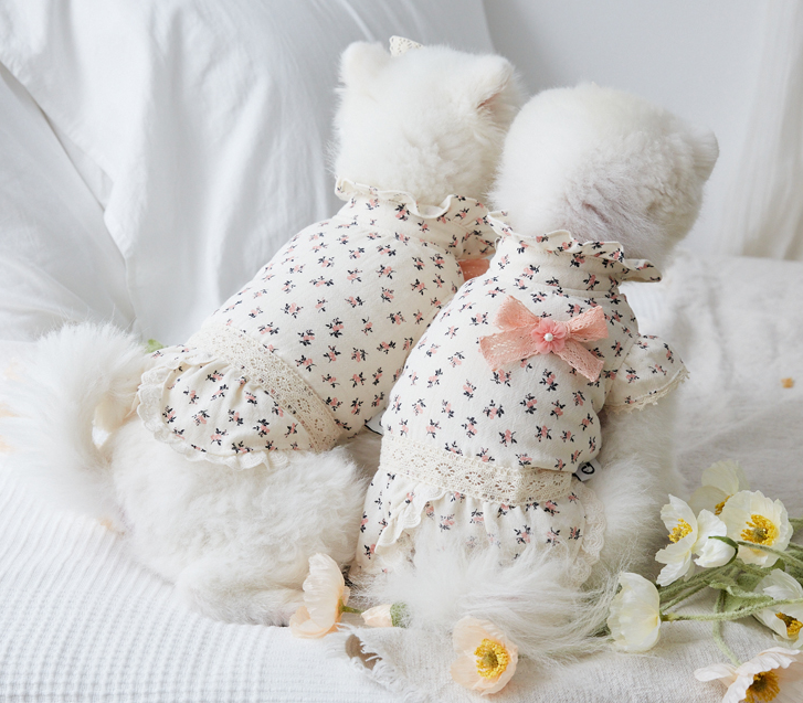 Pets&Me Floral Shirt-3types[韩国Pets&Me春日碎花系列-3款可选] image 3