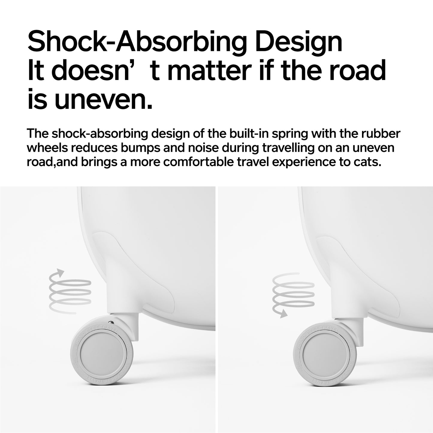 Pidan Wheeled Pet Carrier-With Ventilation[pidan新风宠物出行箱] image 6