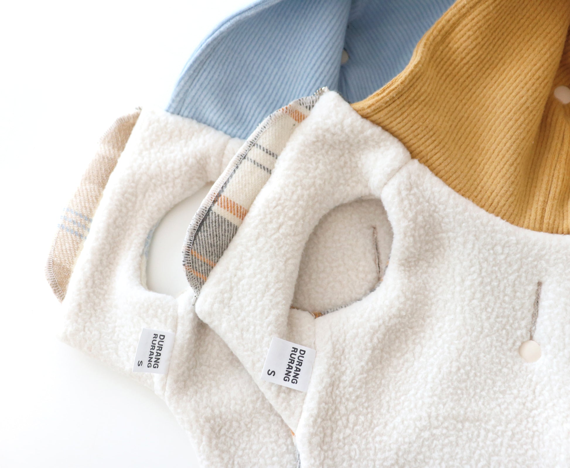 Durang Rurang Hoody Coat[韩国Durang Rurang蓝色帽子格子外套] image 9