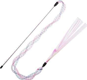 EarthPet Bouncing Teasing Toy[日本EarthPet弹力网管逗猫棒(2款可选)] image 3