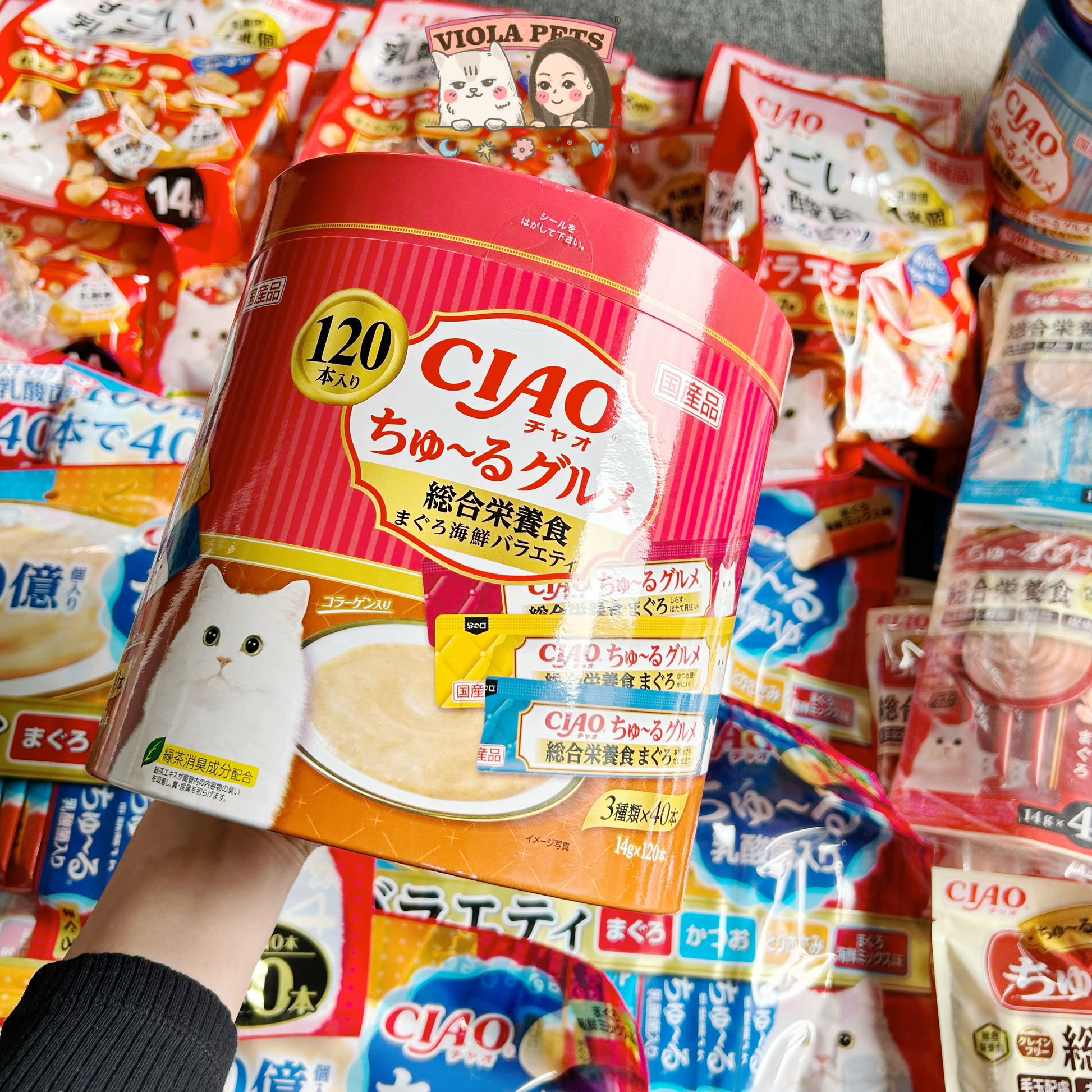 CIAO-Super Jumbo Series:120pcs[CIAO-超级大碗系列猫条:120条装] image 4