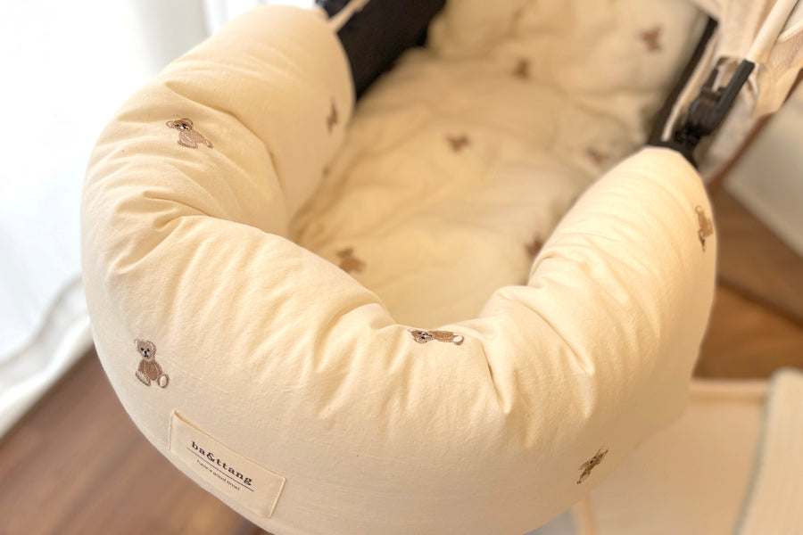 Ba&ttang-Teddy Bear Stroller Seat & Bag[Ba&ttang-百变出行包:可成为推车内垫] image 10
