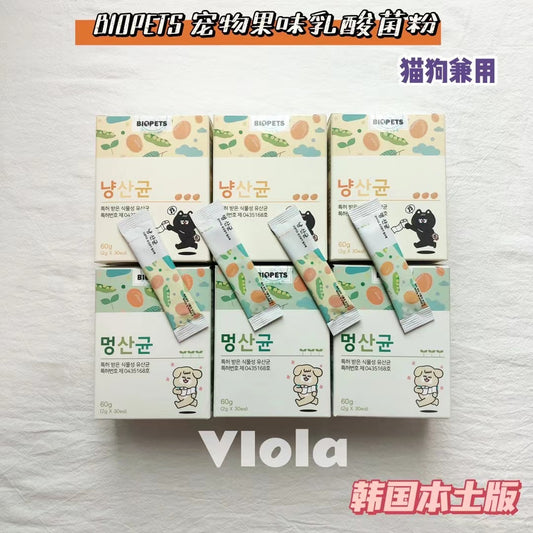 BioPets Pet Lactobacillus (韩国-BioPets宠物乳酸菌2g (一盒30包)) image 0