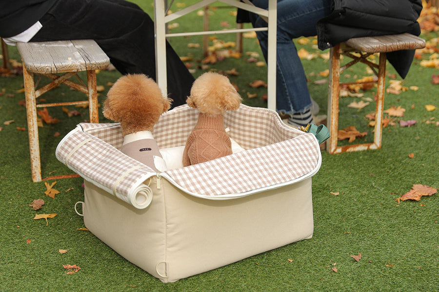 Ba&ttang-Basic Cozy Mung Seat + Cushion:3color[Ba&ttang-车载/出行小窝+内垫:3色可选] image 8