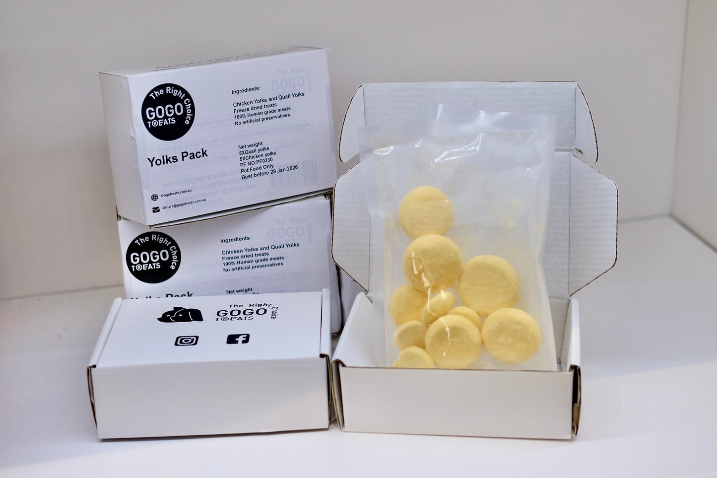 GOGO Freeze-Dried Treats Yolks Pack image 1