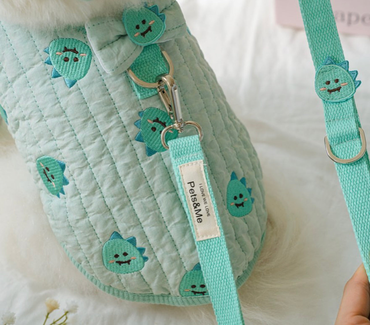 Pets&Me Bear Vest with Leash[韩国Pets&Me可爱熊熊马甲(包含牵引绳)] image 8