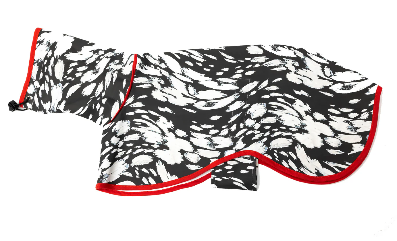 Nuoz Pet PU leather raincoat image 2