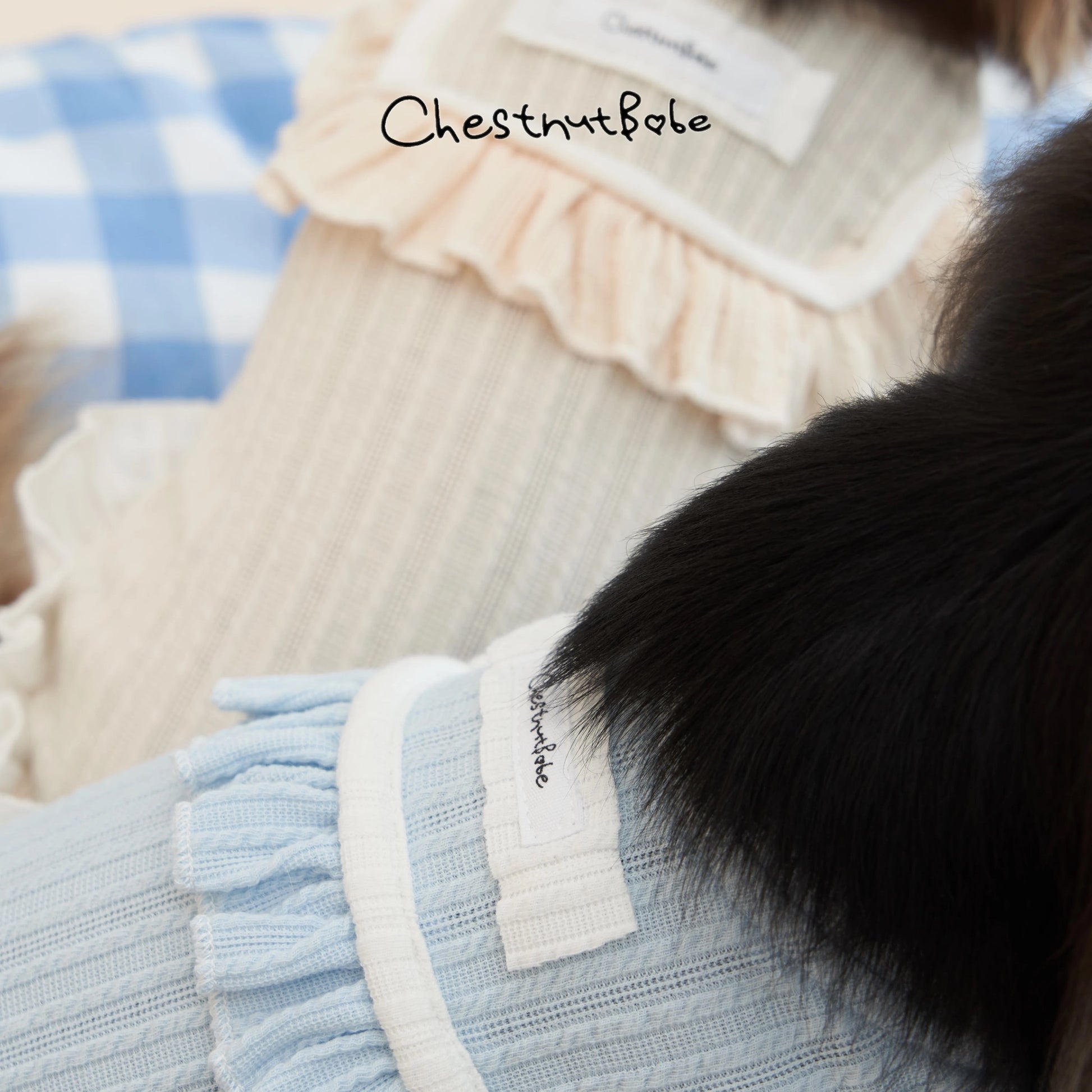 Chestnutbabe-Picnic t-shirt[Chestnutbabe-Picnic 婴儿包屁宠物衣] image 1