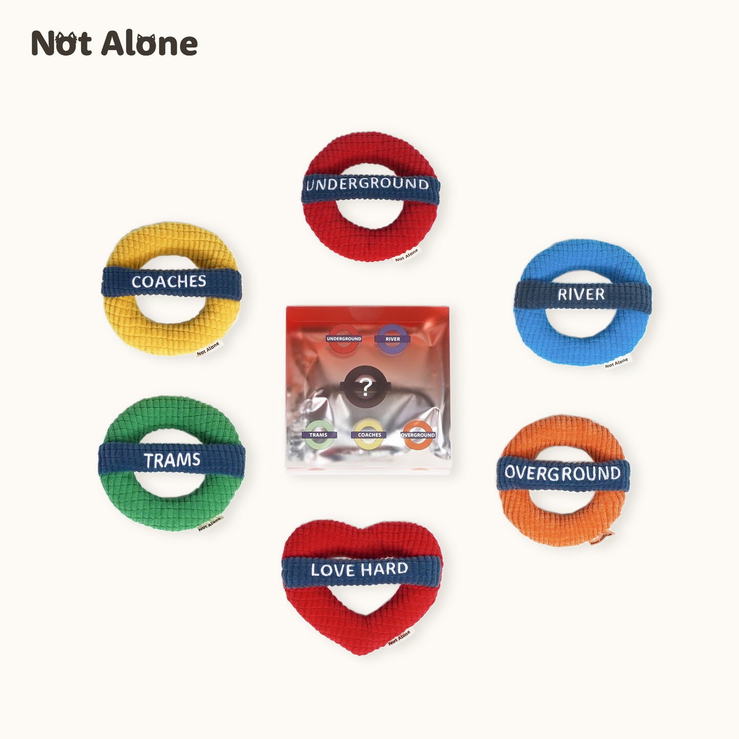 NotAlone-London Traffic Pet Plush Toy Blind Box[不孤岛-伦敦交通宠物发声玩具盲盒] image 0