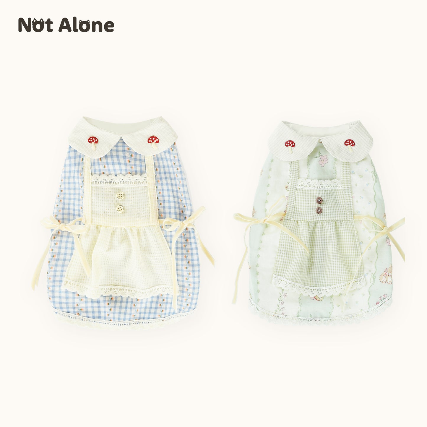 NotAlone-Afternoon Tea Bunny Dress [不孤岛-花花兔兔茶歇裙] image 0