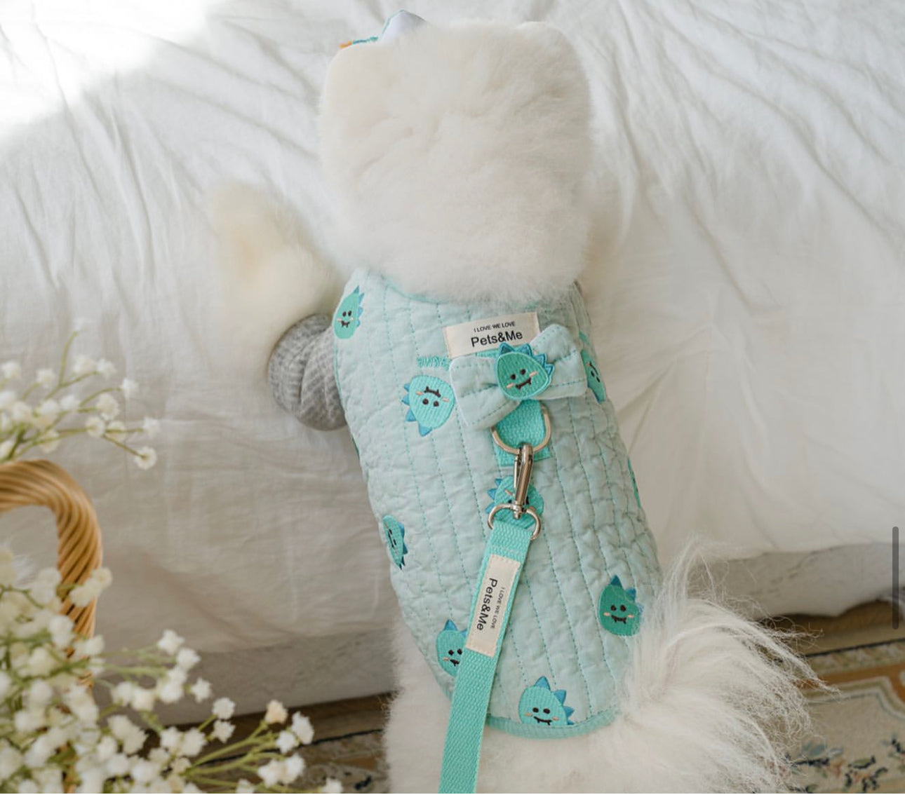 Pets&Me Bear Vest with Leash[韩国Pets&Me可爱熊熊马甲(包含牵引绳)] image 9