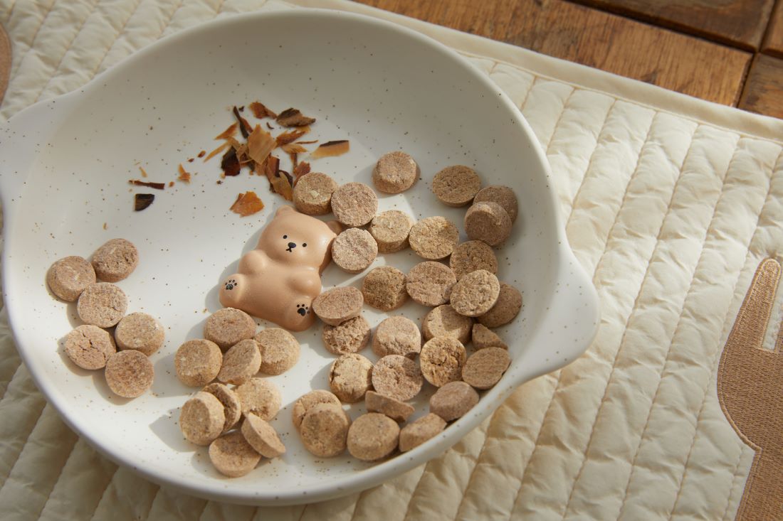 Ba&ttang-Hello Bear Plate:2color[Ba&ttang-Hello Bear宠物盘] image 0