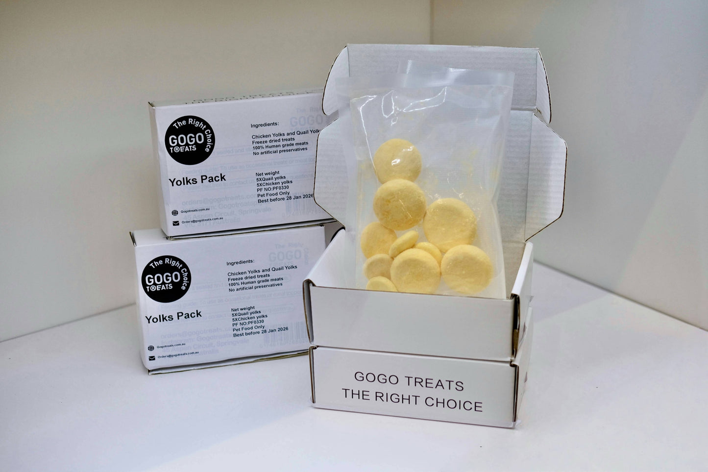 GOGO Freeze-Dried Treats Yolks Pack image 0