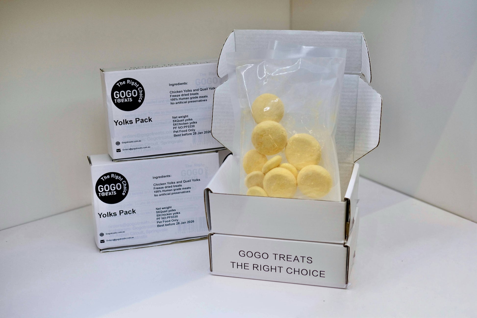GOGO Freeze-Dried Treats Yolks Pack image 0