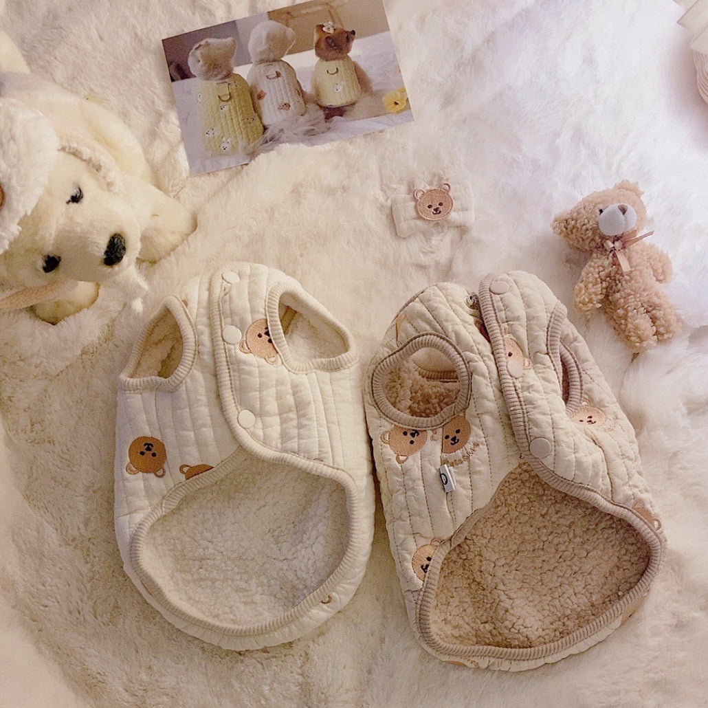 Pets&Me Bear Vest with Leash[韩国Pets&Me可爱熊熊马甲(包含牵引绳)] image 4