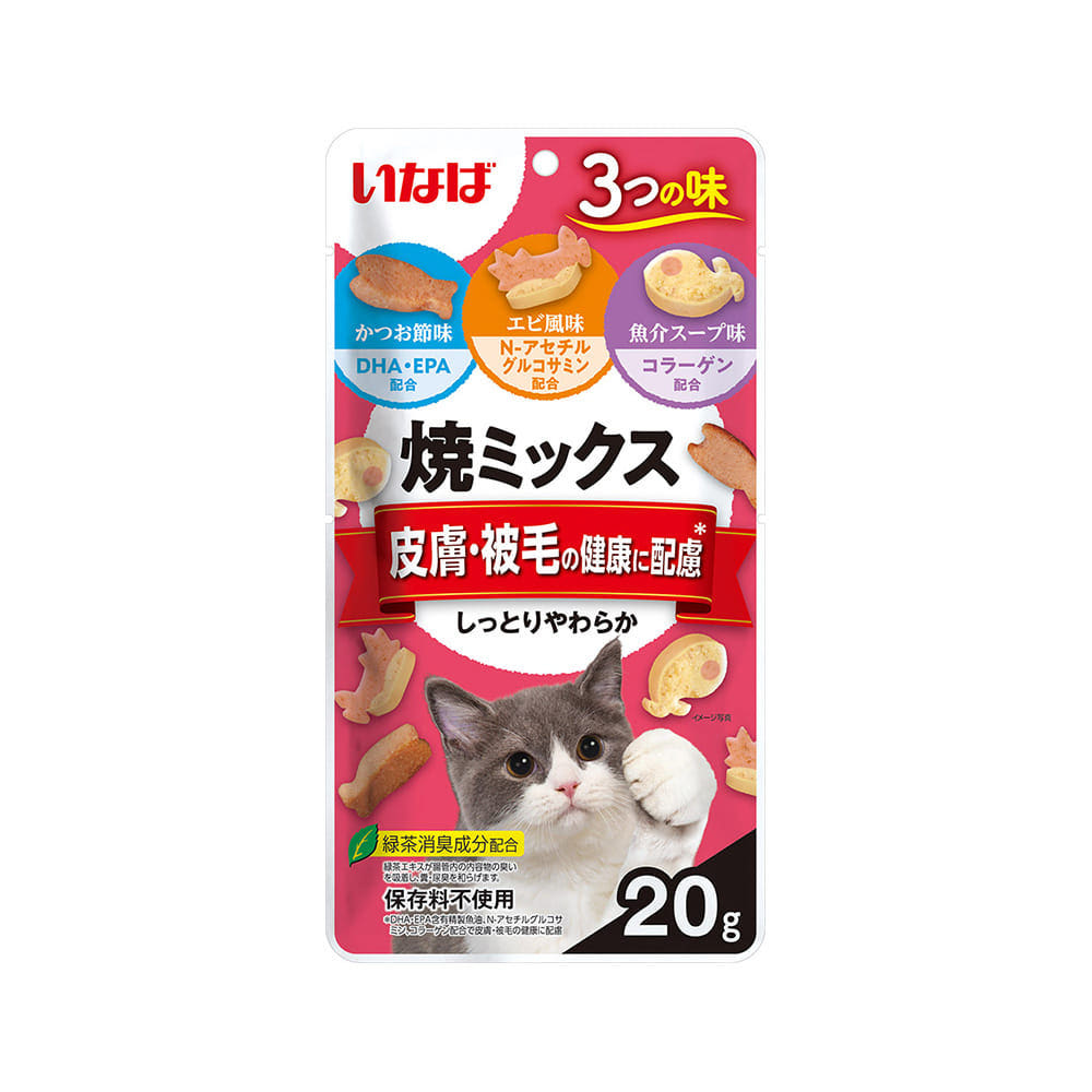 NEW!INABA-Cat Functional Fun Bites[INABA新品-功能性小小烧零食]