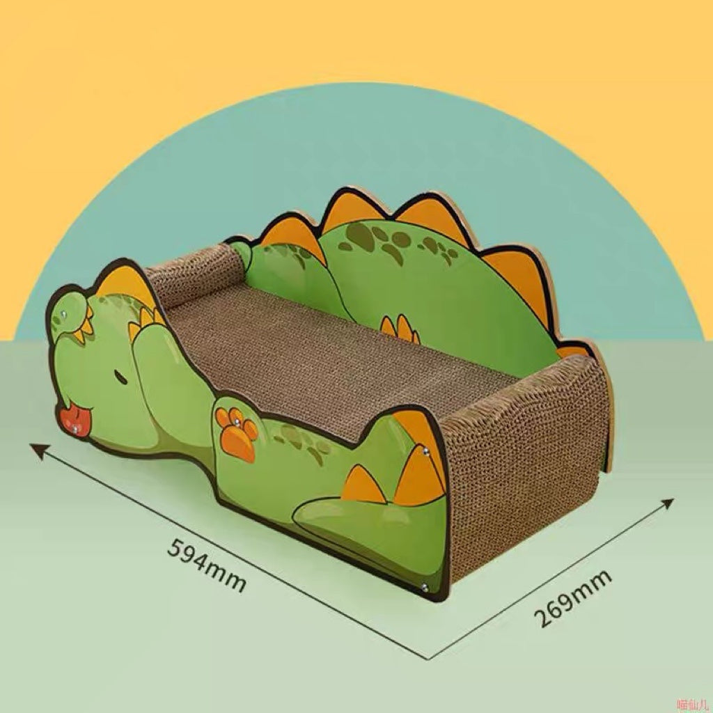 Sleeping Dragon Scratching Board[呆呆龙猫抓板猫窝] image 3