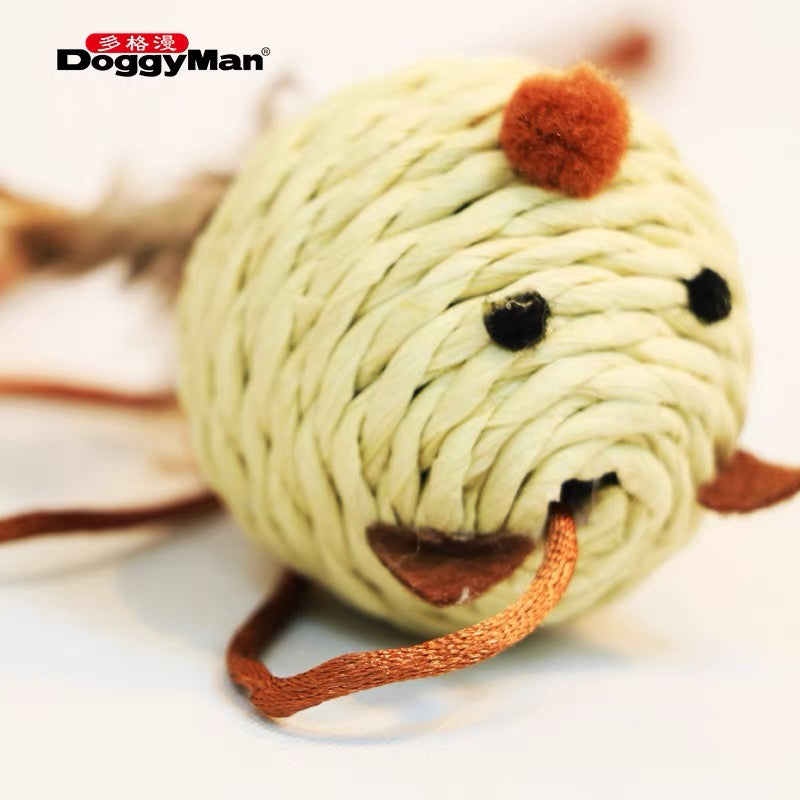 Cattyman-Natural Style Cat Teaser Wand with Ball[Cattyman-自然风小猫球逗猫棒] image 6