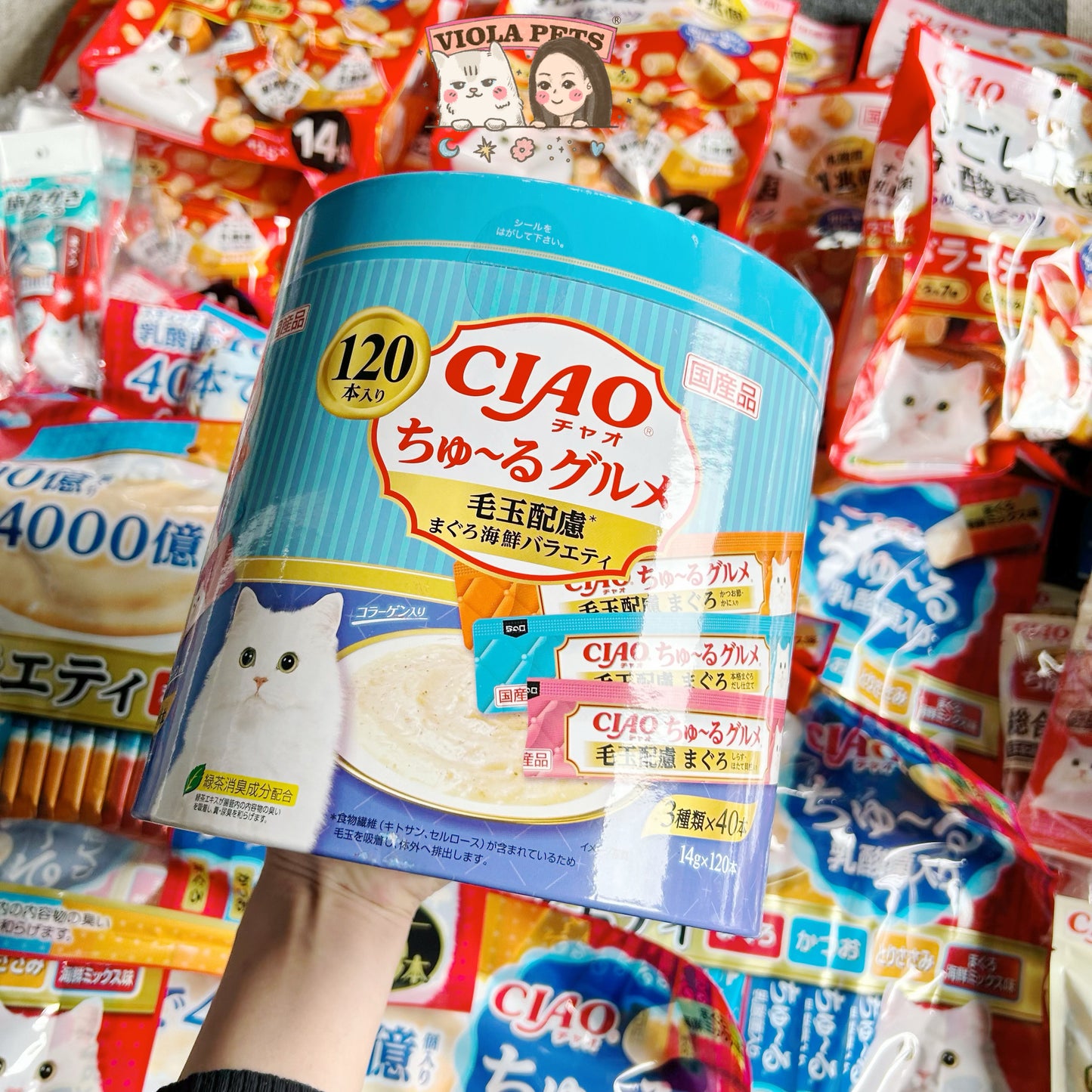CIAO-Super Jumbo Series:120pcs[CIAO-超级大碗系列猫条:120条装] image 5