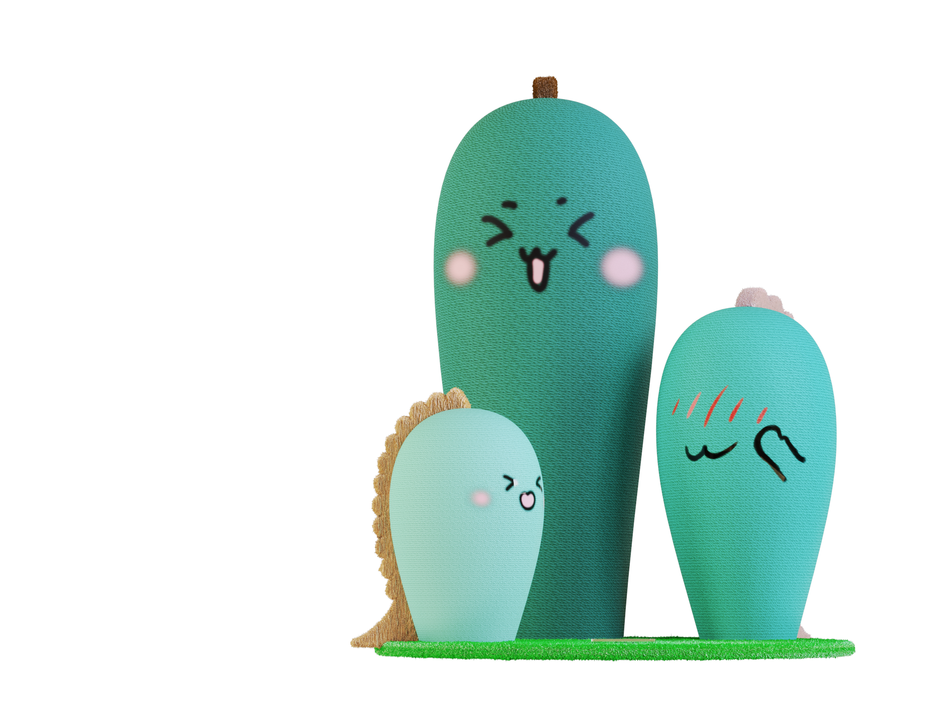 Little Dinosaur Cat Scratch Post[可爱小恐龙猫抓柱] image 5