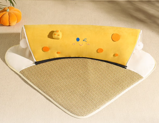 Cheese Tunnel Pet Bed (Cooling Mat Edition) [奶酪隧道宠物窝(凉席款）] image 0