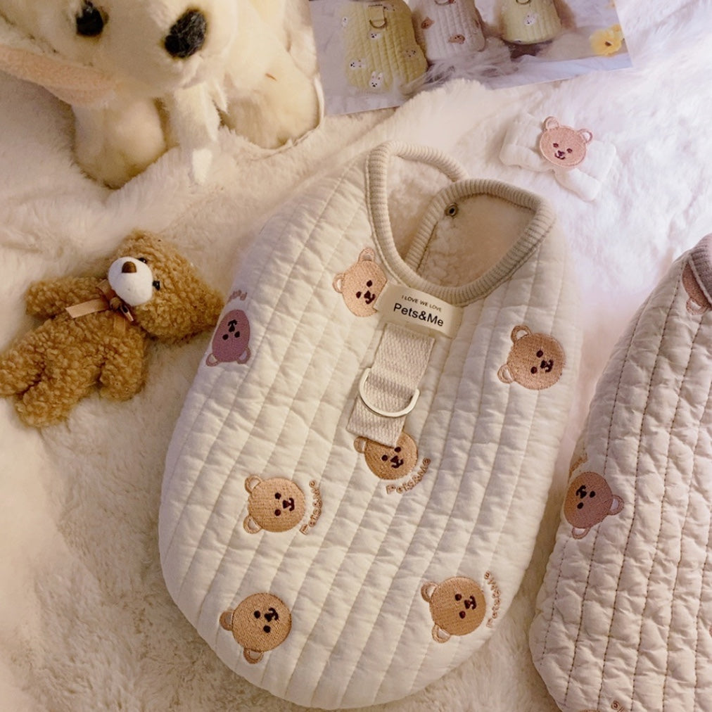 Pets&Me Bear Vest with Leash[韩国Pets&Me可爱熊熊马甲(包含牵引绳)] image 5
