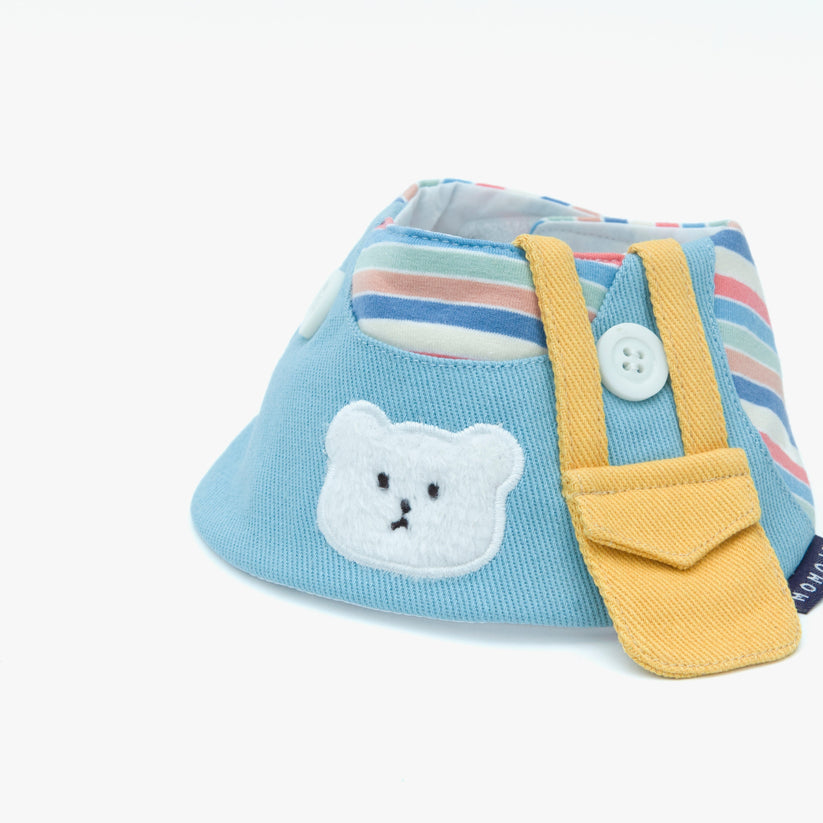 MoMoji Bear Girls | Pet Bib image 0