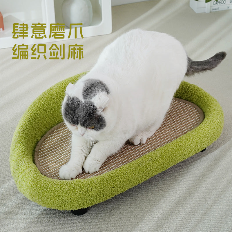 HOT RETURNED-Big Sofa Sisal Scratcher-2Colours[极简剑麻垫沙发-2种颜色]