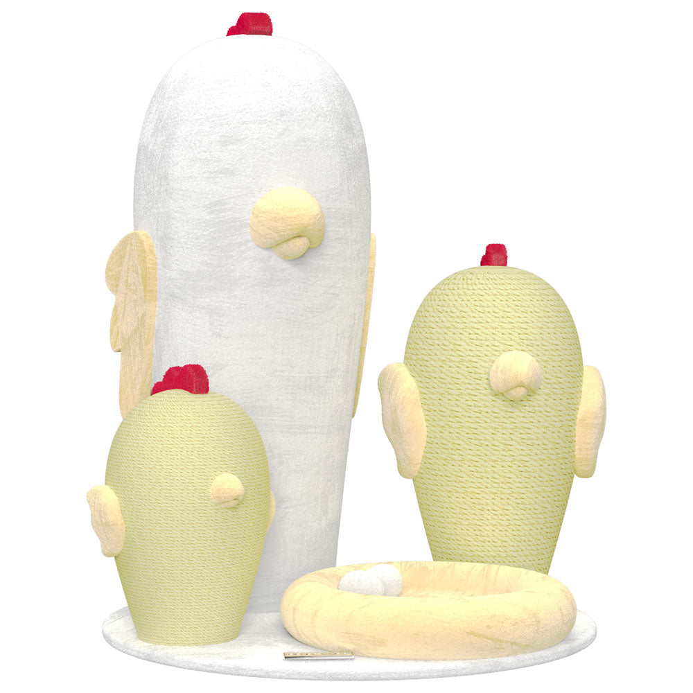 Cute Chicken Scratch Post[可爱小黄鸡猫抓柱] image 5