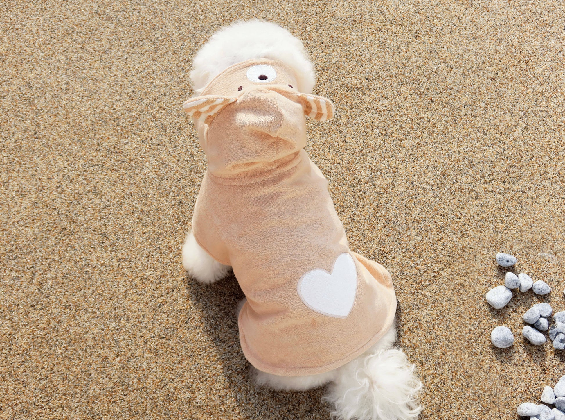 Durang Rurang Bear Hoody[韩国Durang Rurang心形小熊套头帽衫] image 3