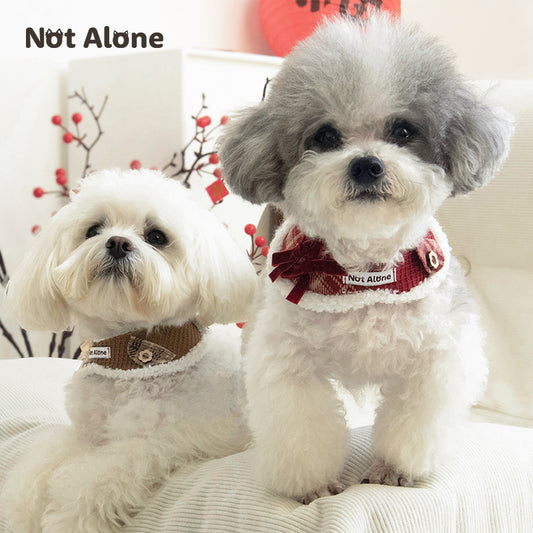 NotAlone-Lucky Pawket New Year Pet Bib[不孤岛-新年装点好运系列宠物口水巾] image 0